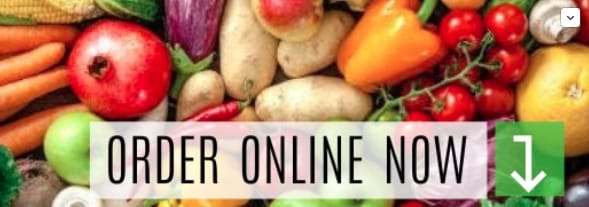 Graphic on the PC Produce Facebook page directs visitors to their online order form.